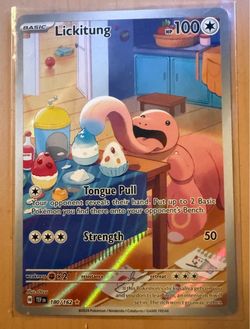 Lickitung 180/162 IR Temporal Forces Pokemon NM