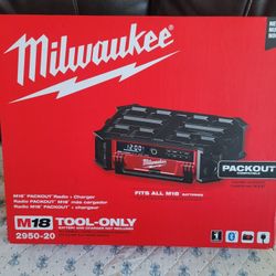 Brand New Milwaukee Packout Radio $295 Pickup In Oakdale 