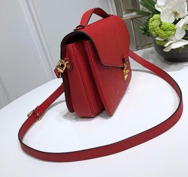 Metis embossed mailman bag full leather