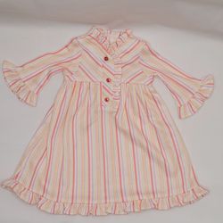 American Girl Doll Kit Kittredge RETIRED Striped Nightie Nightgown
