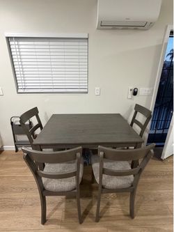 4-Person Dining Table Set