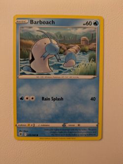 Barboach 035/189 Pokémon Trading Card