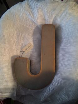 "J" Wall & Table decoration