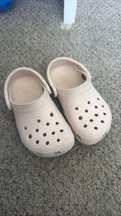 Pink Crocs