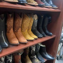 Botas Vaqueras de Piel para hombre