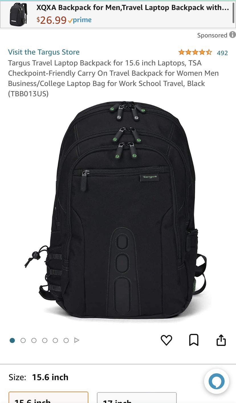 Targus Laptop Backpack 15.6inch