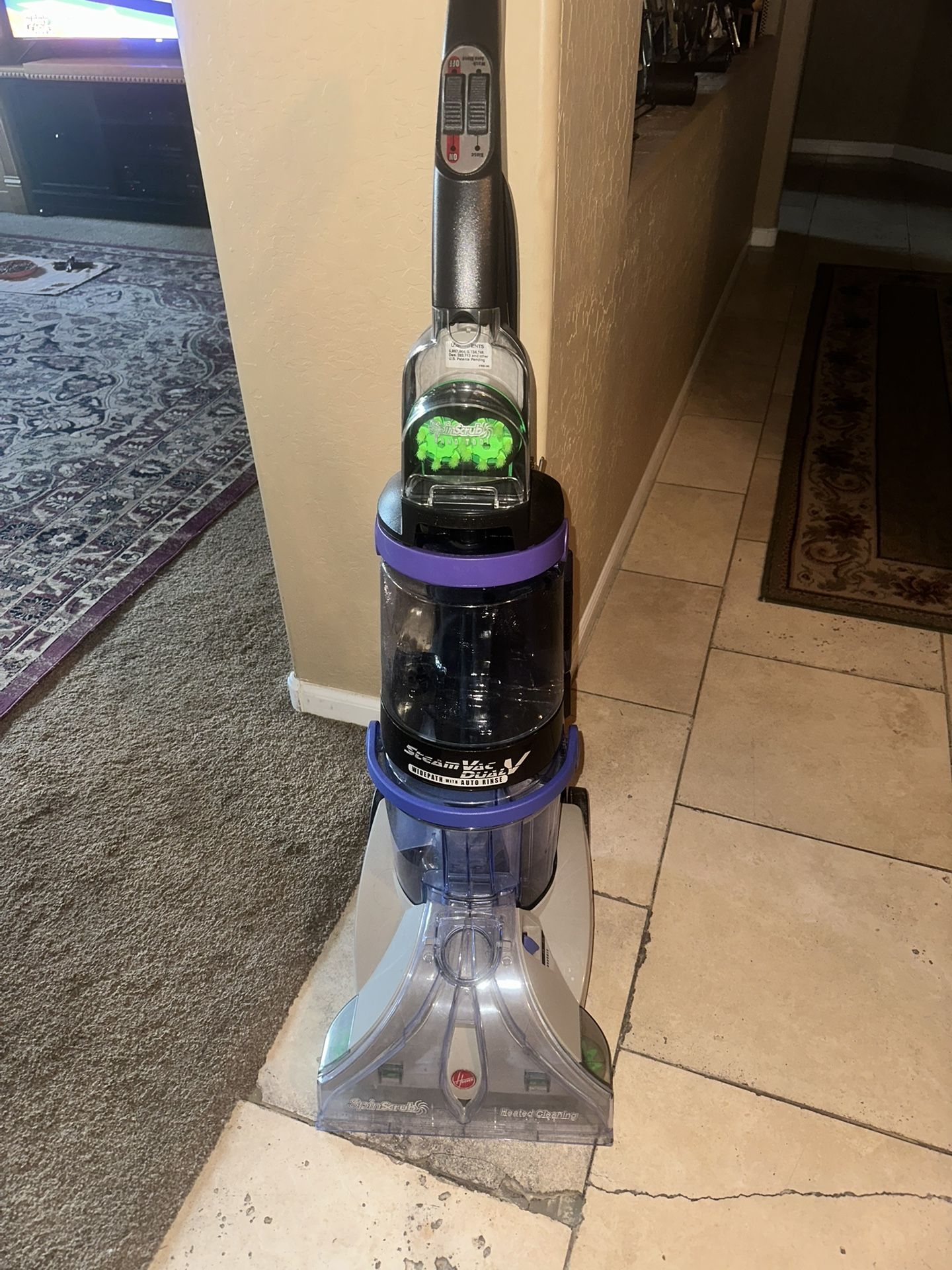 Vacuum Cleaner Hoover SteamVac Dual V Deep Cleaner