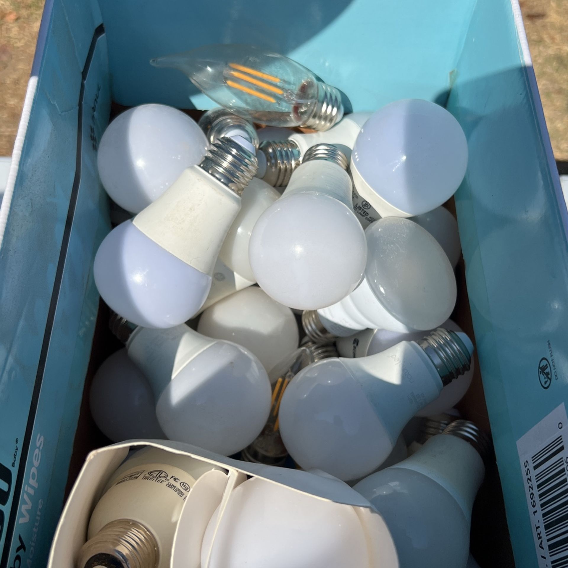 Energy efficient, LED lightbulbs