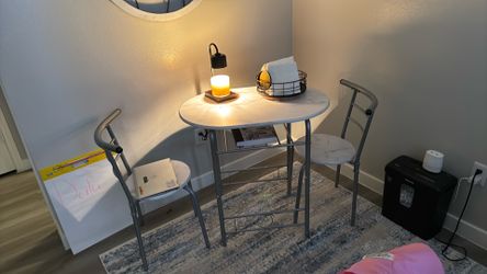 Small table and chairs