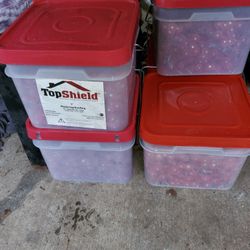 7 BOXES OF ROOFING PLATIC CAPS $20 EACH