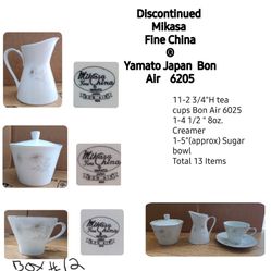 Fine China Dinner Ware
