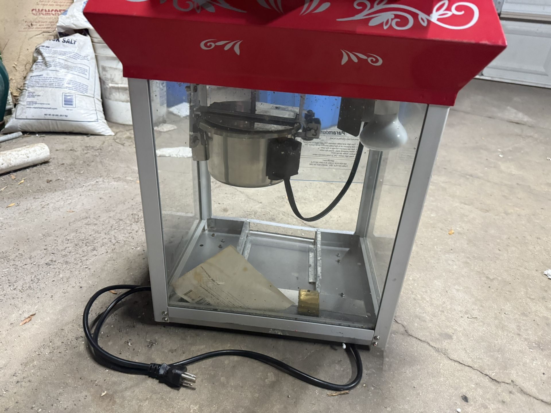 Pop Corn Machine Table Top