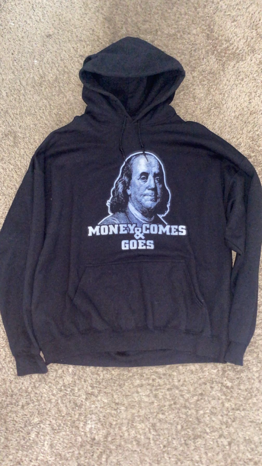 Money Comes & Goes Glow In The Dark Hoodie
