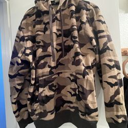 Camo Fleece Pullover 