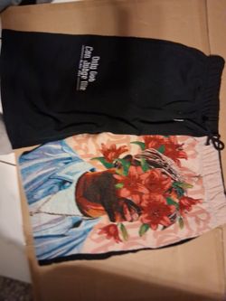 Men's Large Tupac Shorts