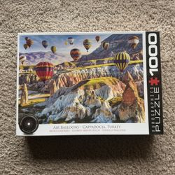 Air Balloons Over Cappadocia Turkey 1000 Piece Jigsaw Puzzle Eurographics