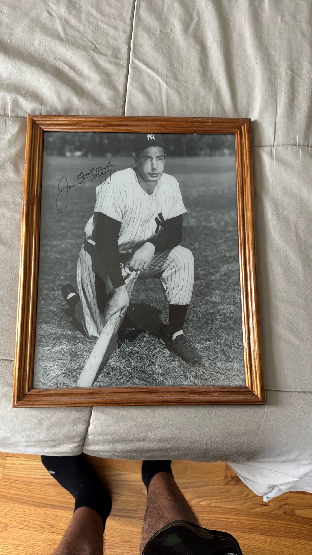 Joe DiMaggio Framed