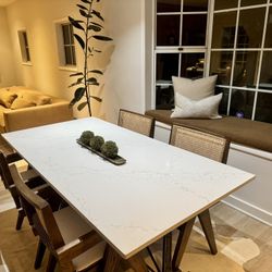 Quartz Dining Table 