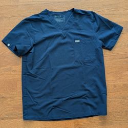 Figs Scrub Top M 