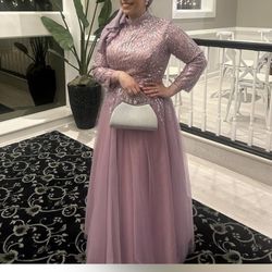 Lilac Purple Formal Dress