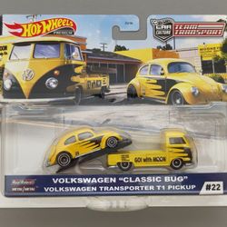 Hotwheels Team Transport Volkswagen Bug Mooneyes