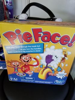 Pie face game