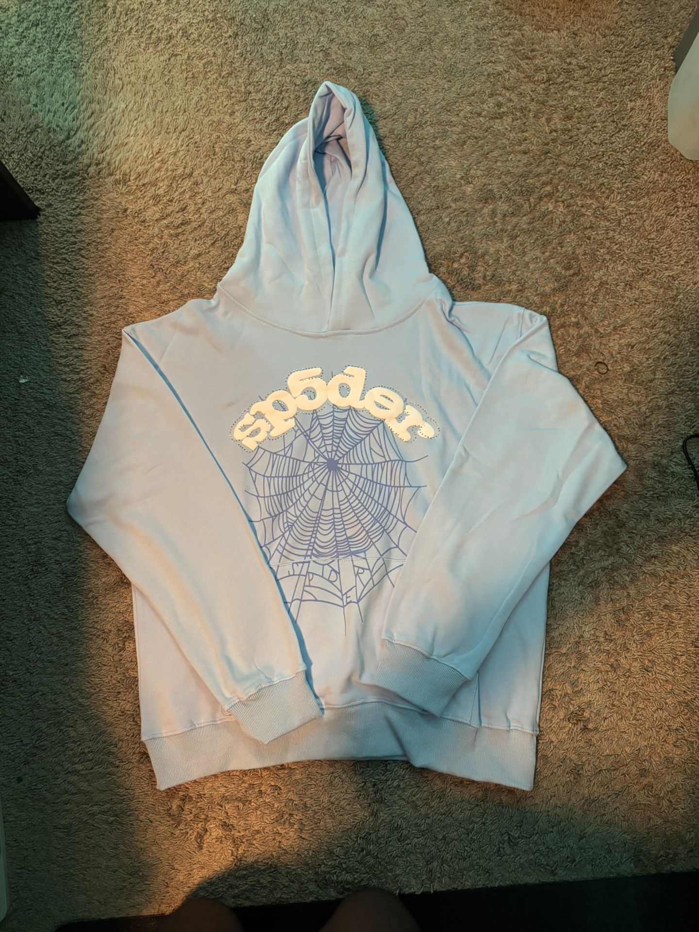 Light Blue Spider Hoodie