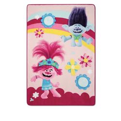 Trolls 2 World Tour 62"x90" Twin Poppy and Branch Bed Blanket