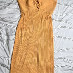 Yellow Tube Dress