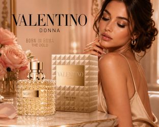 Valentino Born in Roma The Gold Donna