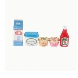 Miniature Dollhouse Food Items 