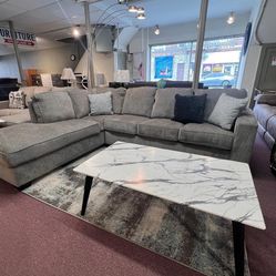 Sectional In Stock For Fast Delivery 