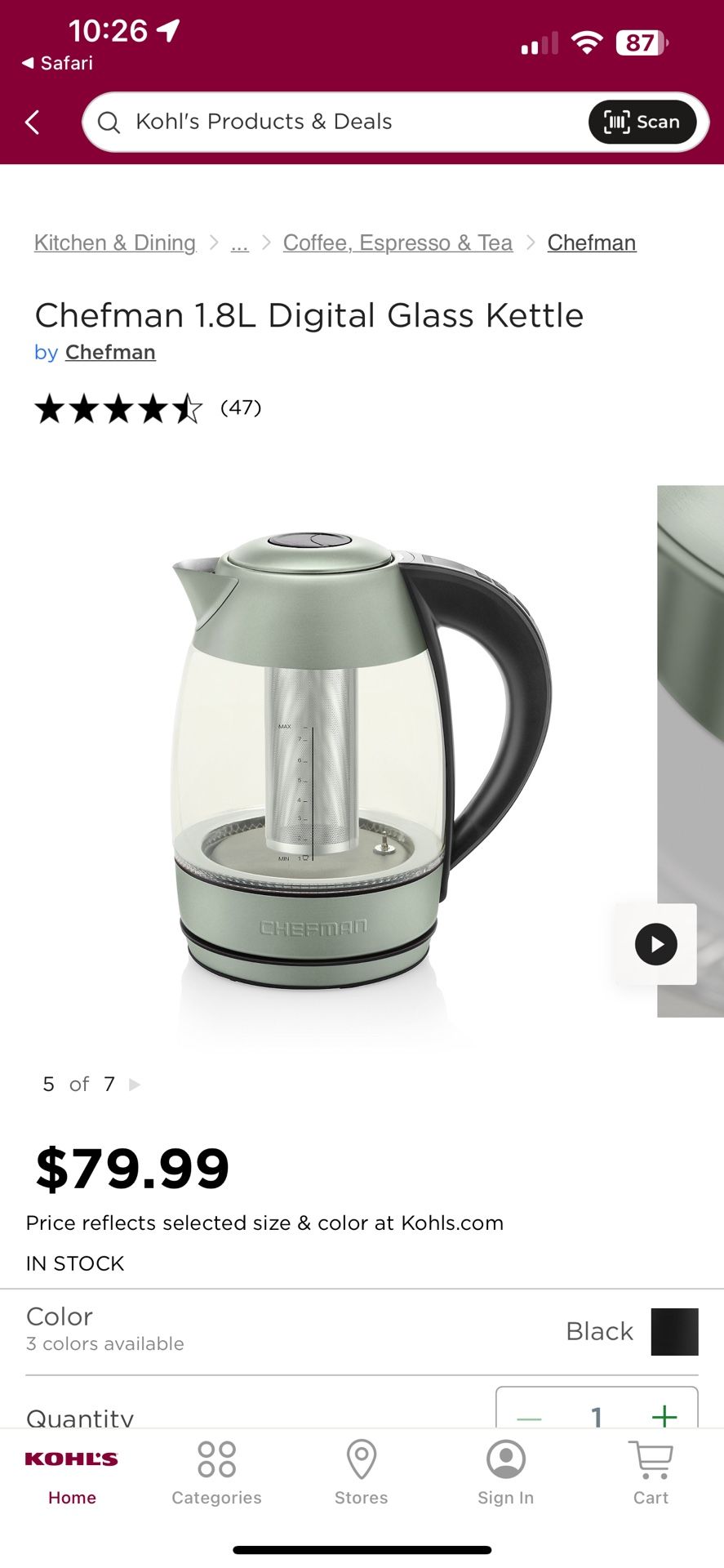 Chefman Electric Kettle