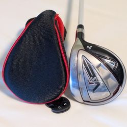 WOMEN'S RH MINT LIKE NEW NIKE VRS #3 WOOD UST MAMIYA ACIV CORE PROFORCE 45G WOMAN. FLEX GRAPHITE SHAFT W/ NIKE GRIP INCLUDING THE HEAD COVER 