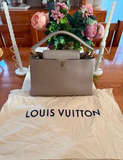 LOUIS VUITTON CAPUCINES GM  GALET  BAG