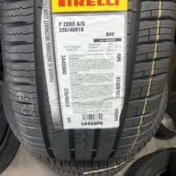 235/45/18 Pirelli P Zero A/S