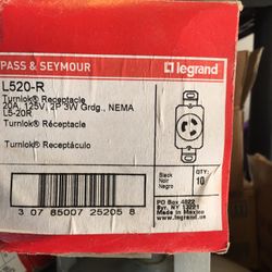 L520-R Receptacles (20 Available ) $15 Each. Would You Consider Trading 