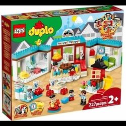 🎄$120 Lego Duplo 10943 Happy Childhood Moments (227Pcs) Family House Toy (L.M )