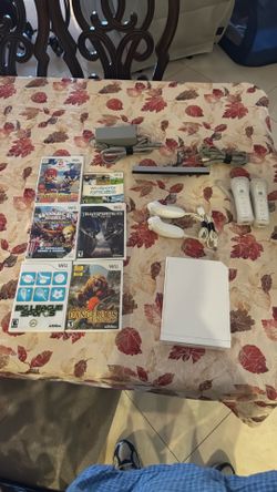 The Original 2006 Wii With 6 Games