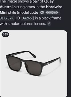 New Sunglasses ,QUAY