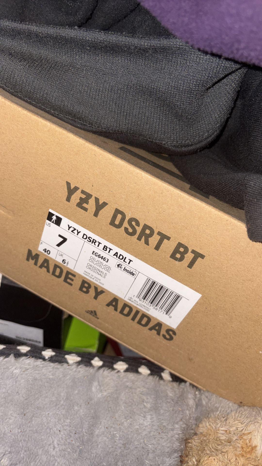 YEEZY DSRT BOOT BROWN