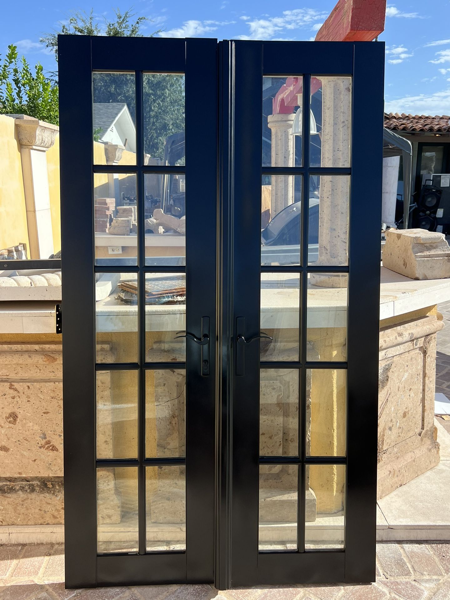 French Glass Doors 3-sets Each $1350