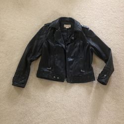 Michael Kors, genuine leather jacket