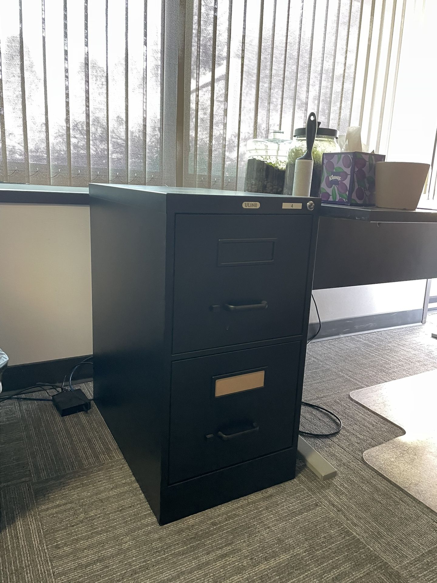 File Cabinet - Two Styles, vertical 2-drawer
