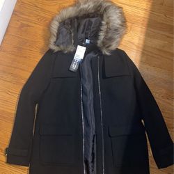 H & M Black Divided Jacket