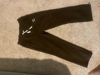 Brown sweat pants