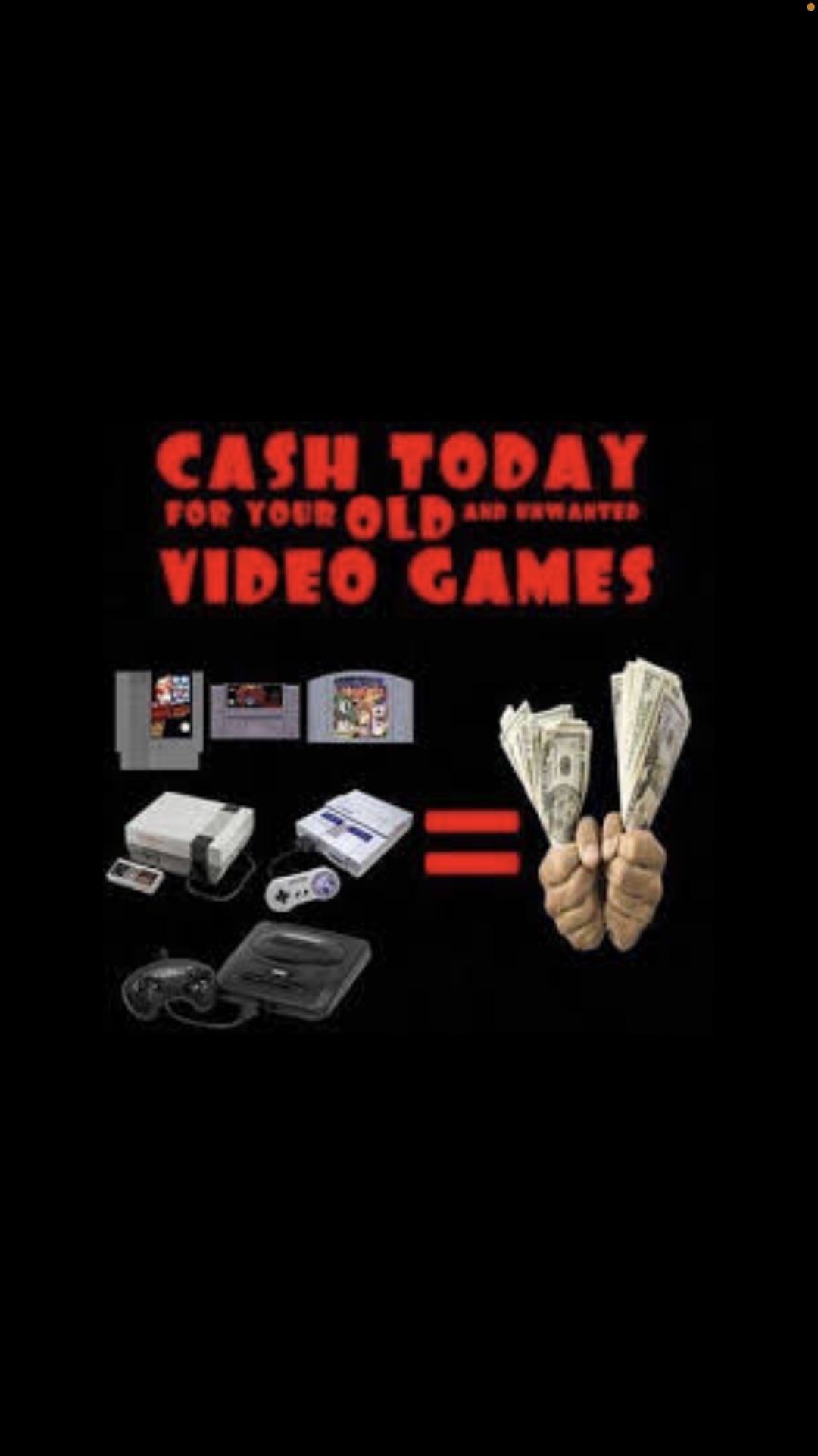 Looking To Purchase Old Video Games