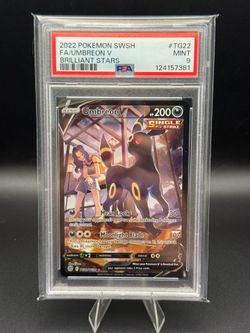 Umbreon V TG22/TG30 PSA 9 Pokemon