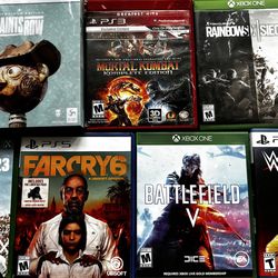 Loot of video games! PS5, Xbox, Nintendo