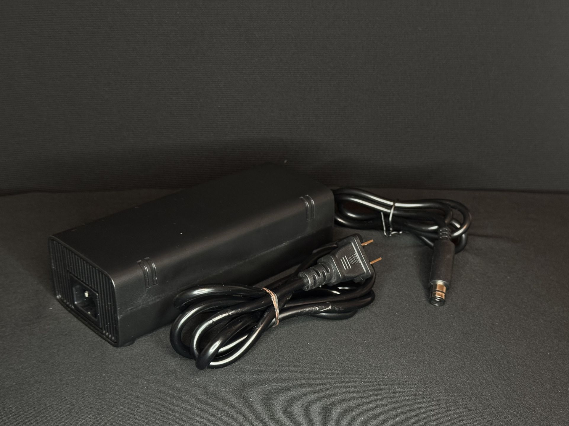 Power Adapter for Microsoft XBOX 360 E Console - AC/DC Adapter Brick Charger Power Supply Cord Cable Black